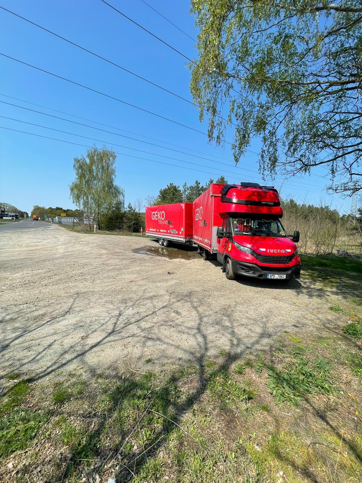 Fotografie soupravy do tří tun Geko Trans, soupravy do tří tun Geko Trans